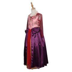 Kinder Mädchen Sarah Sanderson Kleid Hocus Pocus Cosplay Kostüm