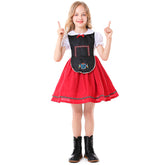 Kinder Mädchen Oktoberfest Bierfest Kleid Halloween Karneval Party Anzug