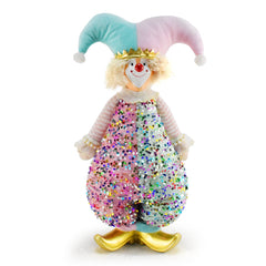 Clown Puppe Ornament niedlichen Clown Schätze Pailletten Clown Weihnachtsschmuck