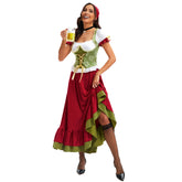 Damen Oktoberfest München Bierfest Kleid Halloween Karneval Party Anzug