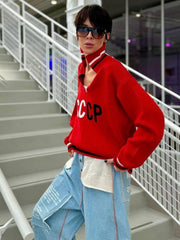 unisex Erwachsene Pullover CCCP