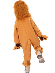 Kinder Halloween Cowardly Lion Rollenspiel Onesie Bühne Cos Tier Kostüm Performance Kostüm
