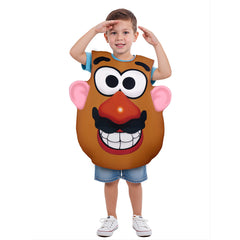 Toy Story Mr.& Mrs. Kartoffelkopf Halloween Kostüm, Cartoon Cosplay Overall für Themenparty &Bühnenaufführung