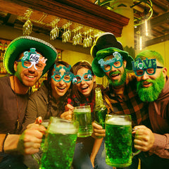 St. Patrick's Day Klassische grüne Brille