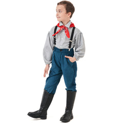 Kinder kostüm Koloniale Farm Jungen Cosplay Kostüm Halloween Karneval Party Anzug