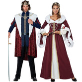 Hof König Königin cos königliche Vintage Kostüm Weihnachten cosplay Kostüm Outfits Halloween Karneval Anzug