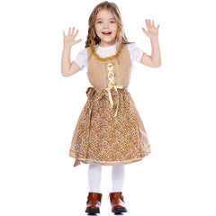 Kinder Mädchen Oktoberfest München Bierfest Kleid Halloween Karneval Party Anzug