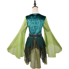Damen Elf Mittelalterlicher Zauberer Elf Kleid Halloween Kostüme