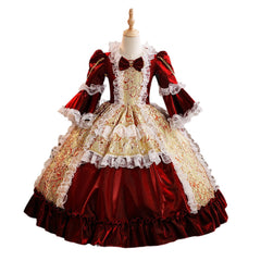 Kinder Mädchen Lolita Prinzessin Kleid Mädchen Kleid Geburtstag Kleid Palace Performance Kleid Weihnachten