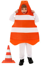 Kinder Kapuzenpulli Verkehrskegel Halloween Cosplay Performance Kostüme Kindergarten Party Performance Kostüm