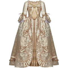 Damen Rokoko barock kleid cosplay prinzessin kleid schleife spitze chiffon spleißen lolita kleid