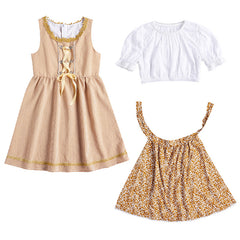 Kinder Mädchen Oktoberfest München Bierfest Kleid Halloween Karneval Party Anzug