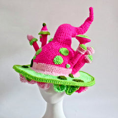 Erwachsene Hut Halloween Party Kopfschmuck Warm Pilzmütze Häkelmütze