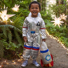 Kinder Astronaut Cosplay Kostüm Outfits Halloween Karneval Anzug