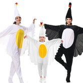 Halloween Eltern-Kind Mädchen und Jungen Schwan Tier Kostüm Performance cosplay Kostüm