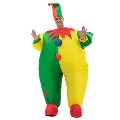 Aufblasbare Fettkostüm Clown Pirat Anzug Halloween Cosplay Kostüm
