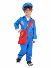 Kinder Halloween Blauer Postbote Rollenspiel Kindergarten Performance Kostüm Holiday Party cosplay Kostüm 