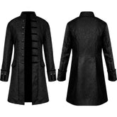 Herren Mittelalterliche Gothic Viktorianischer bridgeton Herren Mantel Cosplay Kostüm Halloween Karneval Party Anzug Steampunk
