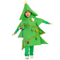Kinder Weihnachtsbaum Cosplay Halloween Kostüm Weihnachtskostüme für Familiengruppen