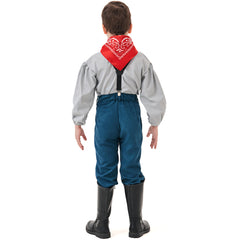 Kinder kostüm Koloniale Farm Jungen Cosplay Kostüm Halloween Karneval Party Anzug