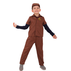 Kinder Postboten-Kostüm Kinderfest & Halloween Kostüm