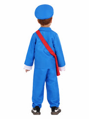 Kinder Halloween Blauer Postbote Rollenspiel Kindergarten Performance Kostüm Holiday Party cosplay Kostüm 