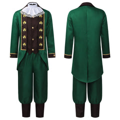 Herren Steampunk St. Patrick's Day Cosplay Kostüm Outfits Halloween Karneval Anzug