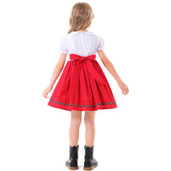 Kinder Mädchen Oktoberfest Bierfest Kleid Halloween Karneval Party Anzug
