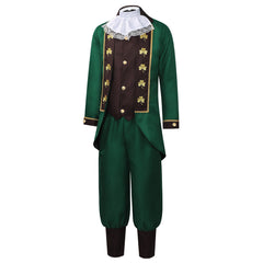 Herren Steampunk St. Patrick's Day Cosplay Kostüm Outfits Halloween Karneval Anzug
