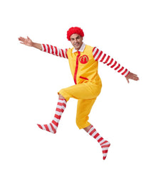 Erwachsene McDonald's Cosplay Kostüm Halloween Karneval Party Anzug Cosplay