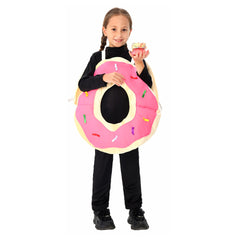 Kinder Weihnachten Essen Abdeckung Donuts Cosplay Kostüm Halloween Karneval Party Anzug
