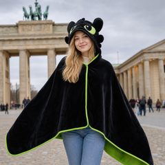 Ohnezahn Cape Drachenzähmen leicht gemacht How to Train Your Dragon Ohnezahn Umhang mit Kapuze