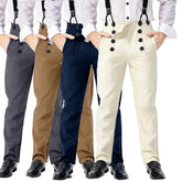 Mittelalter Herren Punk Hose Steampunk Jeans Erwachsene auch für Alltag
