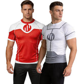 Herren Invincible Top Shirt Conquest Cosplay-Kostüm für Halloween und Karnevalspartys