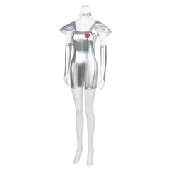 Tin Man silber Kostüm The Wonderful Wizard of Oz Cosplay Bühnenauftritt Kostüm