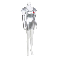 Tin Man silber Kostüm The Wonderful Wizard of Oz Cosplay Bühnenauftritt Kostüm