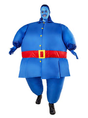 Kinder unisex Charlie Und Die Schokoladenfabrik Chubby Blueberry Aufblasbare cosplay kostüm Outfits Halloween Karneval Anzug