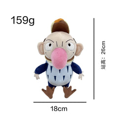 The Boy and the Heron- Heron Plüschtiere Cartoon weiche Plüschpuppen Warawara Heron Weihnachten Geschenk Anime