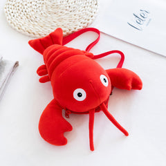 Crayfish Plüsch Rucksack Schulranzen Rucksack Tasche