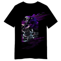 Cyberpunk 2077 Tarot T shirt The Chariot Cosplay Kostüm Outfits Halloween Karneval Anzug