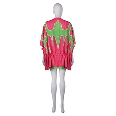 Damen ABBA Cosplay Kostüm Outfits Halloween Karneval Anzug Agnetha Faltskong Retro Style