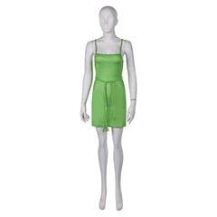 Damen ABBA Cosplay Kostüm Outfits Halloween Karneval Anzug Agnetha Faltskong Retro Style