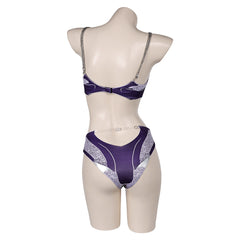 Damen Baldur's Gate Shadowheart Bademode Cosplay Kostüm Outfits Halloween Karneval Anzug