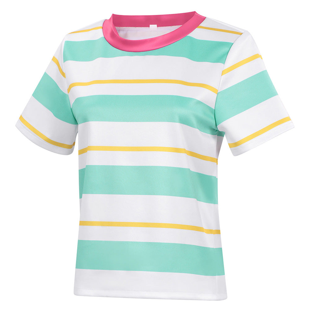 Damen Bonnie T-shirt Cosplay-Kostüm für Halloween, Karneval und Partys