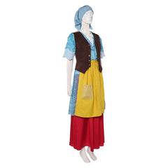 Damen Die kleine Hexe Cosplay Kostüm Halloween Karneval Party Anzug cosplay