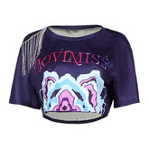 Damen Huntrix Kpop Demon Hunters Mira T-Shirt Cosplay Kostüm Halloween Karneval Party Anzug cosplay