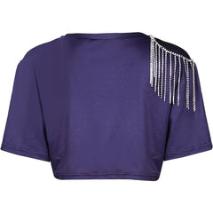 Damen Huntrix Kpop Demon Hunters Mira T-Shirt Cosplay Kostüm Halloween Karneval Party Anzug cosplay