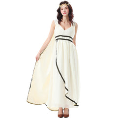Damen Kleid Römische Toga Kostüm Cosplay Kostüm Halloween Karneval Party Anzug