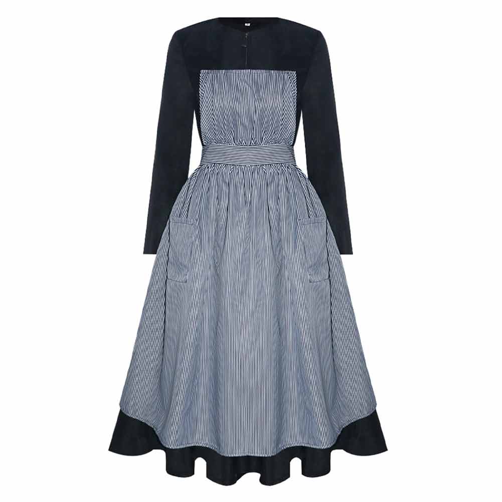 Damen Maria Kleid Cosplay Kostüm Outfits Halloween Karneval Anzug