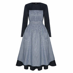 Damen Maria Kleid Cosplay Kostüm Outfits Halloween Karneval Anzug